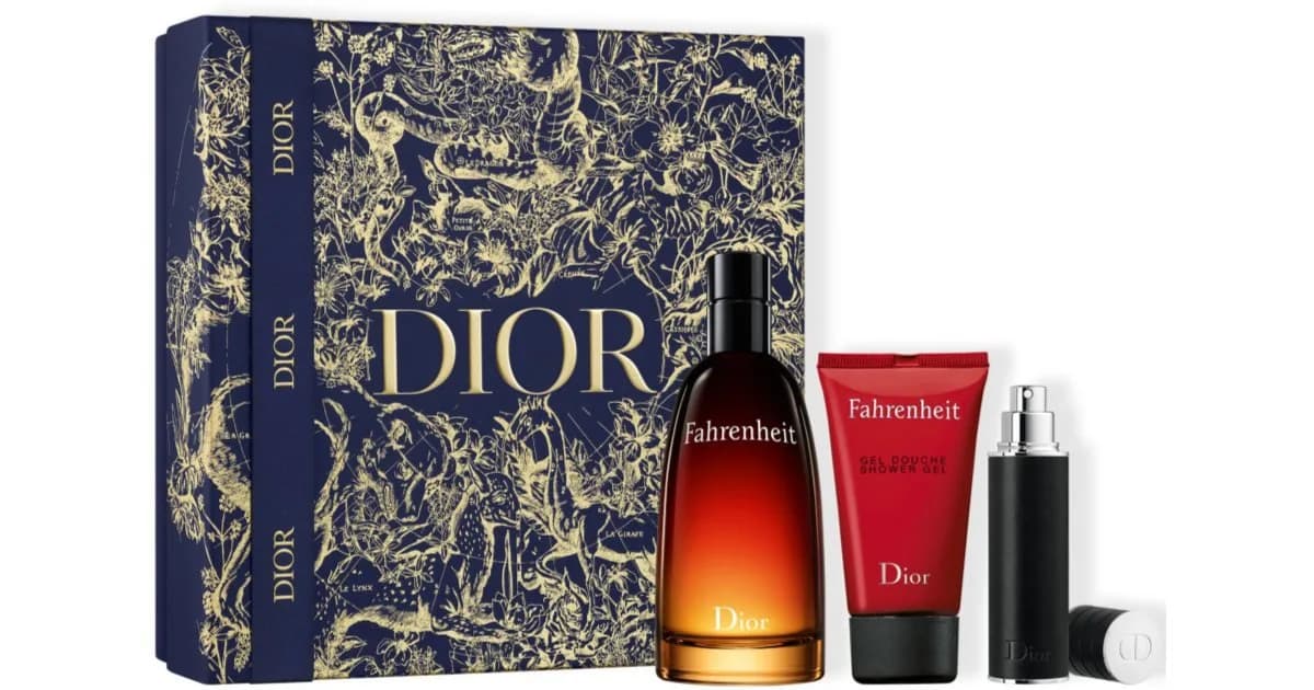 Dior Fahrenheit Edt 3-Piece Gift Set - Scents Avenue NG
