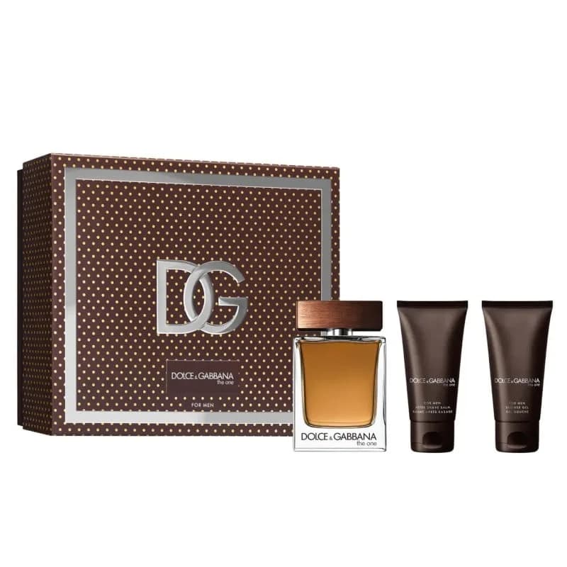 Dolce & Gabbana The One With After Shave Balm And Shower - Scents Avenue NG