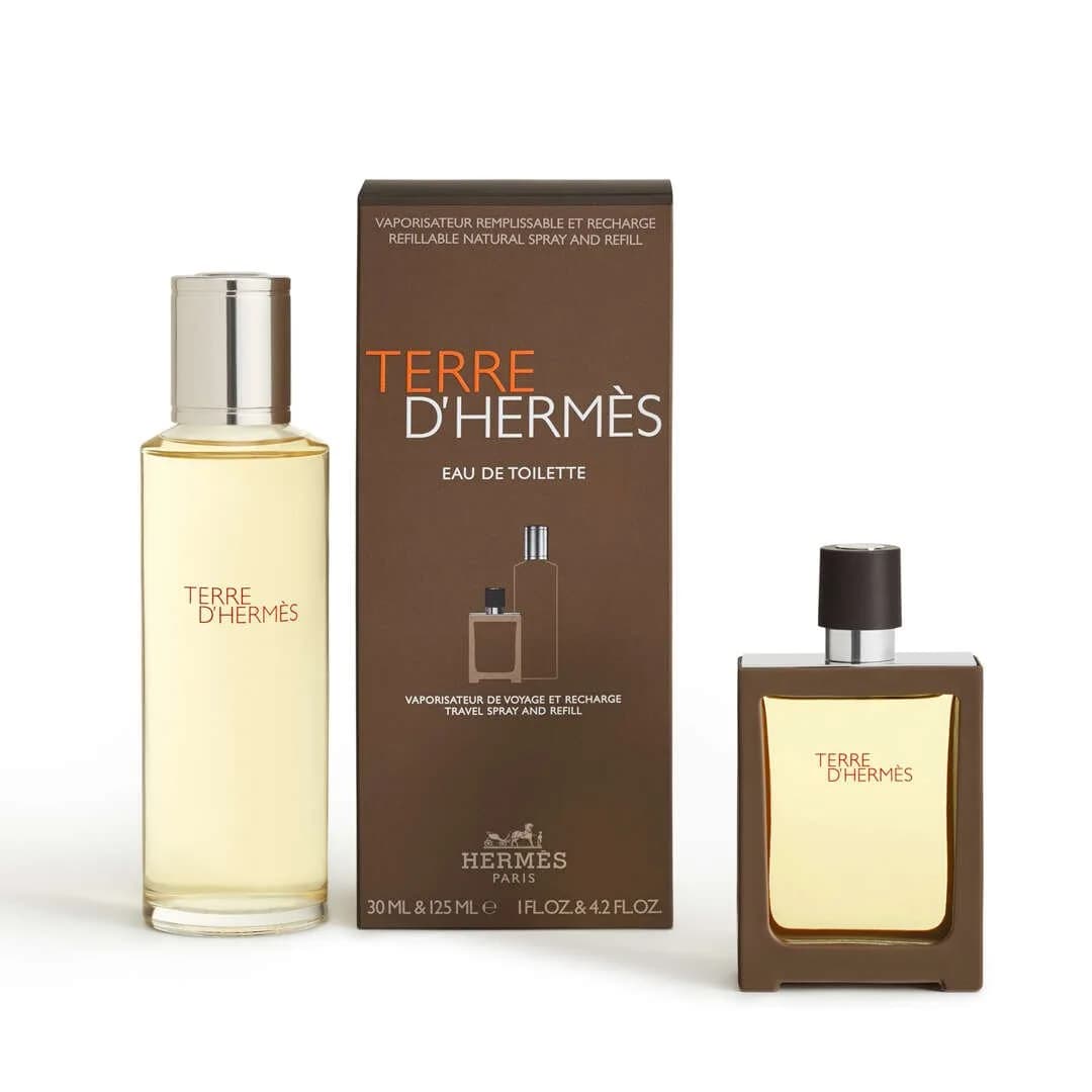 Hermes Terre D` Hermes Refillable Travel Set - Scents Avenue NG