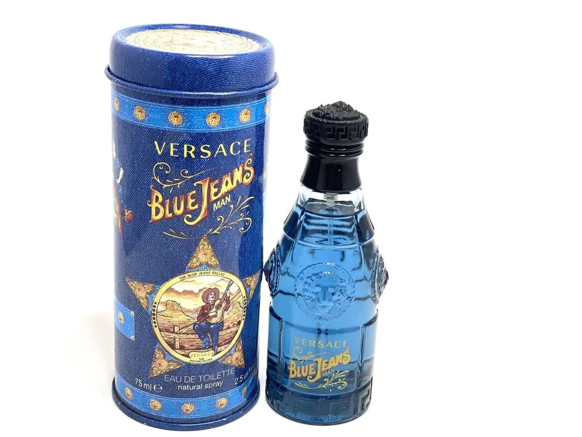 Versace Versace Blue Jeans Man