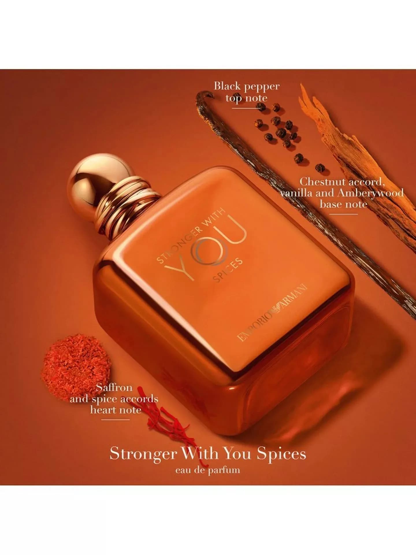 Emporio Armani Stronger With You Spices Edp 100ml - Scents Avenue NG